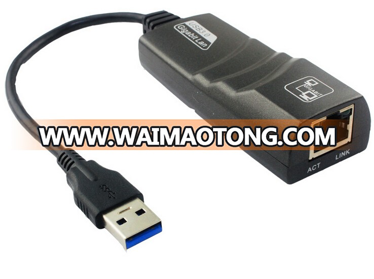 External USB3.0 to RJ45 LAN Adapter 10/100/1000Mbps